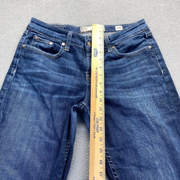 BKE Taylor Boot Cut Jeans Women's Size 28R Stretch Mid Rise  Denim - Picture 5 of 11